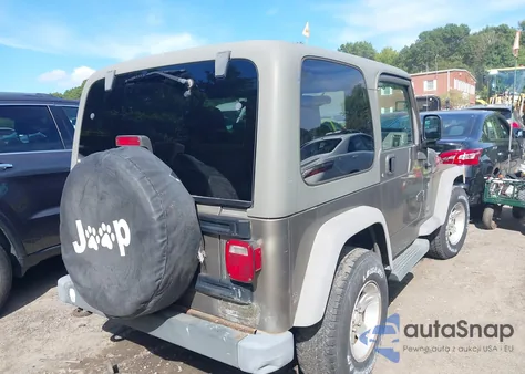 2005 Jeep Wrangler Sport из США, поврежденный, VIN 1J4FA49S55P314738